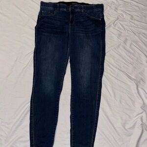 Torrid jeans dark blue in color no holes